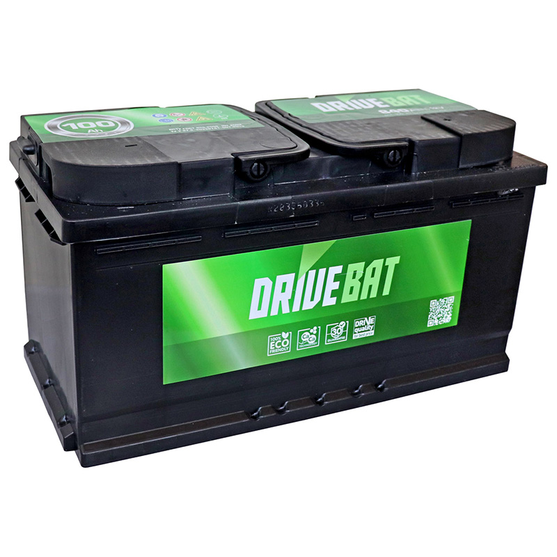 Акумулятор автомобільний DRIVEBAT 6СТ-100 Євро